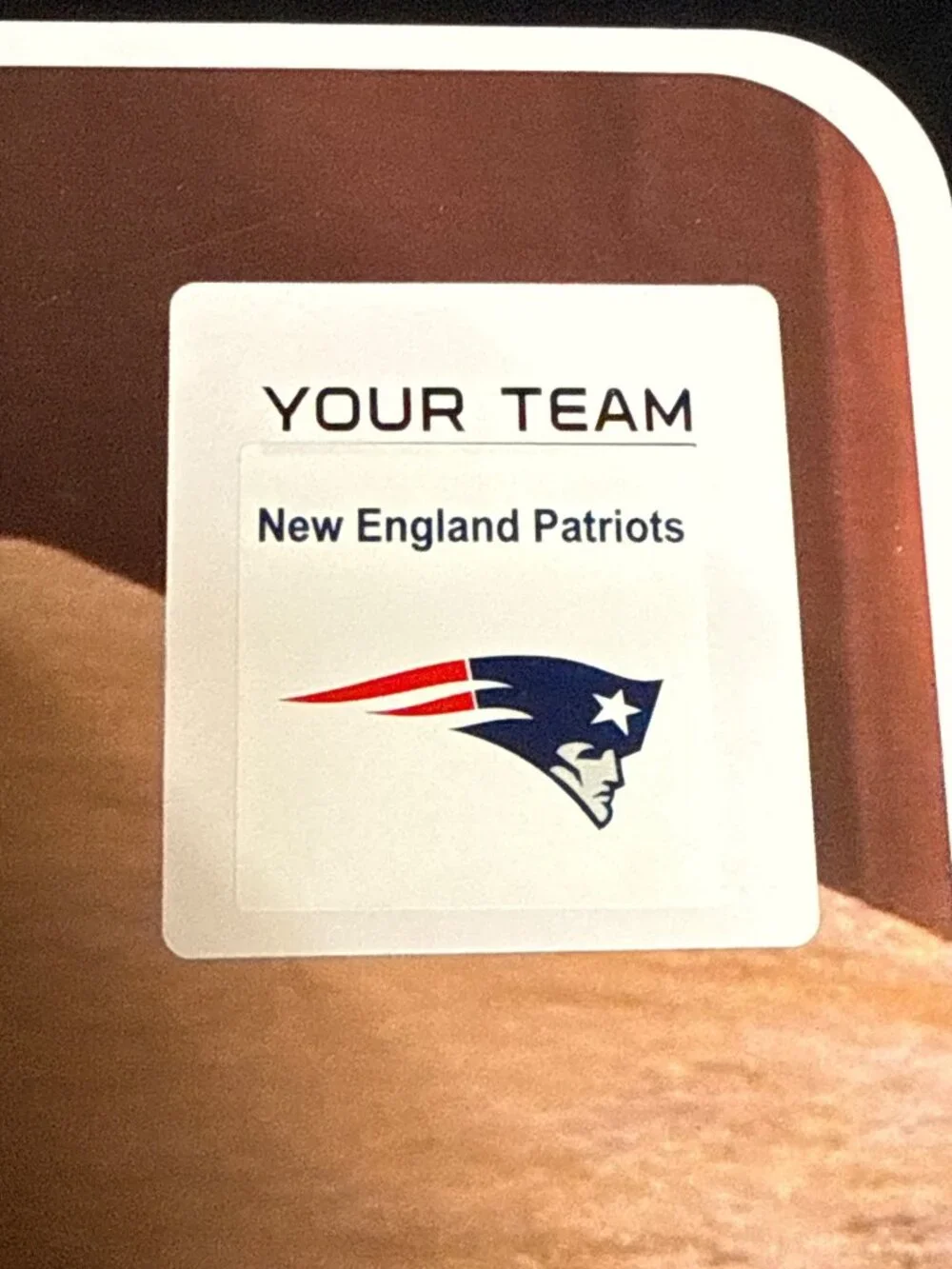 Football Stadium Chip and Dip Sports Serving Set New England Patriots NFL New